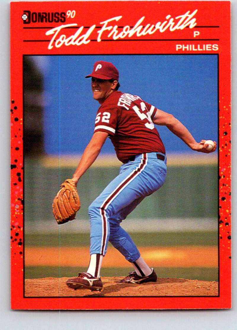 1990 Donruss #631 Todd Frohwirth DP Mint  Image 1