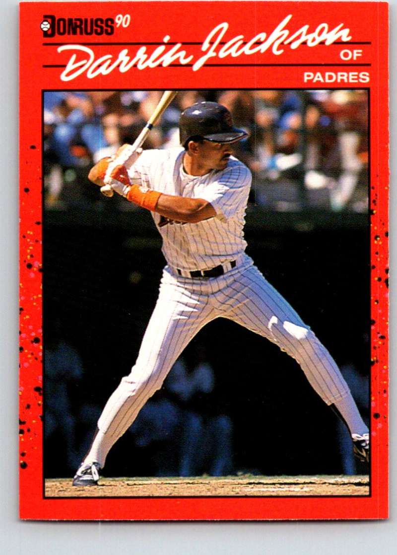 1990 Donruss #641 Darrin Jackson Mint  Image 1