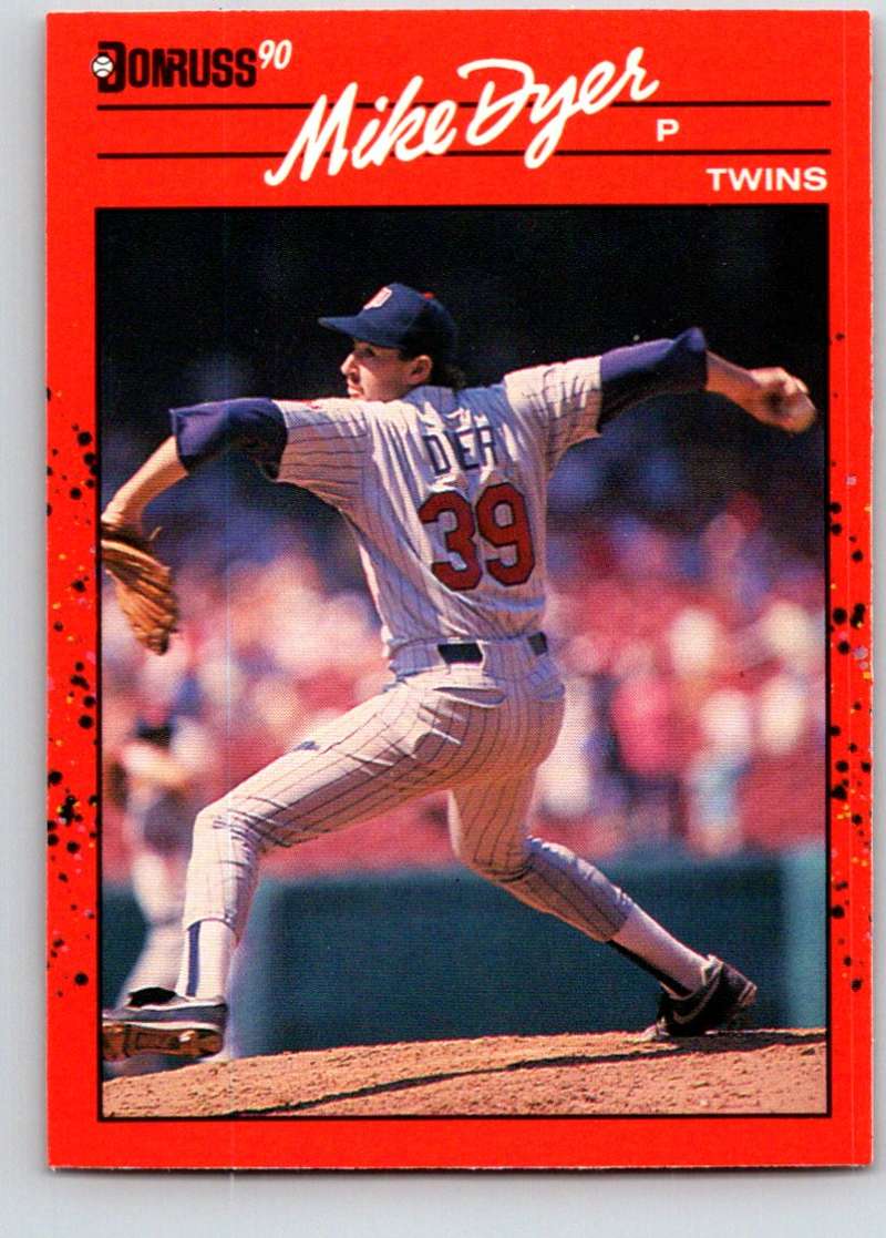 1990 Donruss #642 Mike Dyer Mint RC Rookie Image 1