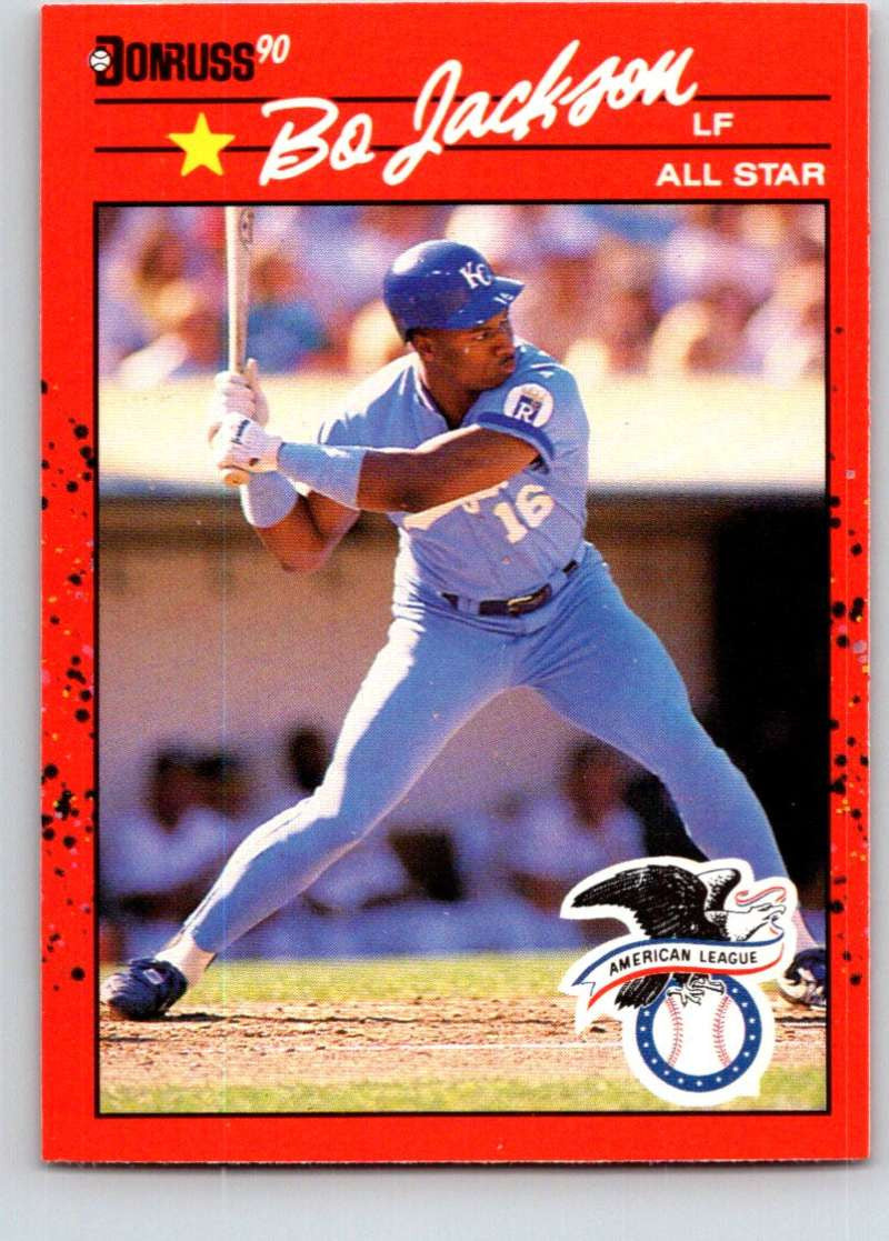 1990 Donruss #650 Bo Jackson ERR AS Mint