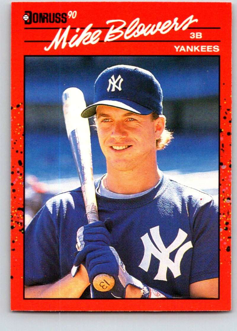 1990 Donruss #656 Mike Blowers Mint RC Rookie Image 1