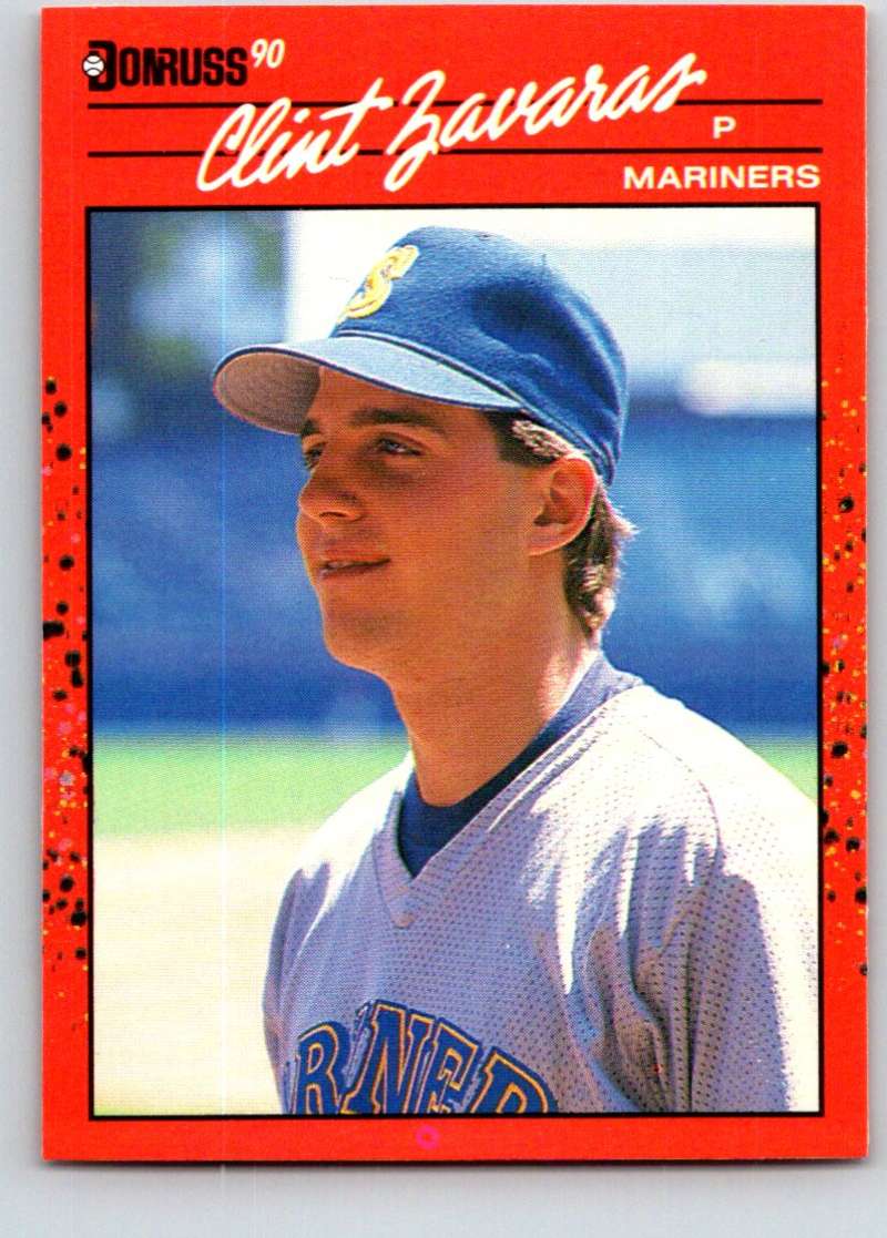 1990 Donruss #662 Clint Zavaras Mint RC Rookie Image 1