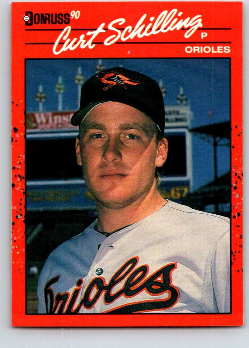 1990 Donruss #667 Curt Schilling Mint  Image 1