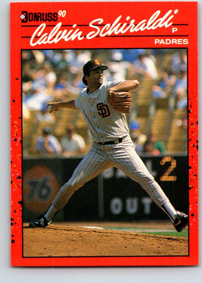 1990 Donruss #672 Calvin Schiraldi Mint  Image 1