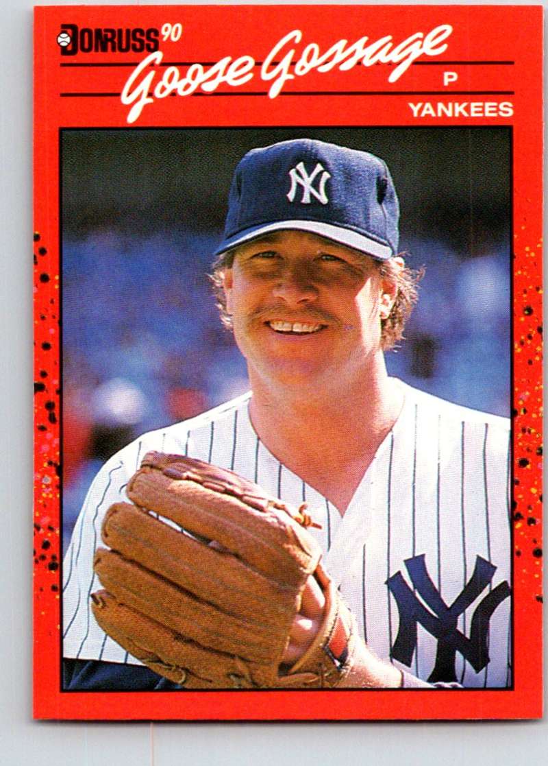 1990 Donruss #678 Rich Gossage Mint  Image 1