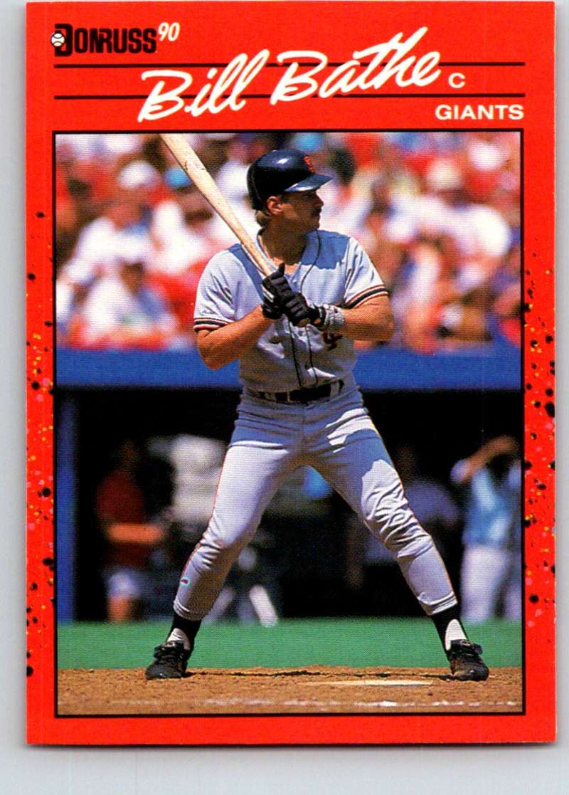 1990 Donruss #680 Bill Bathe Mint  Image 1