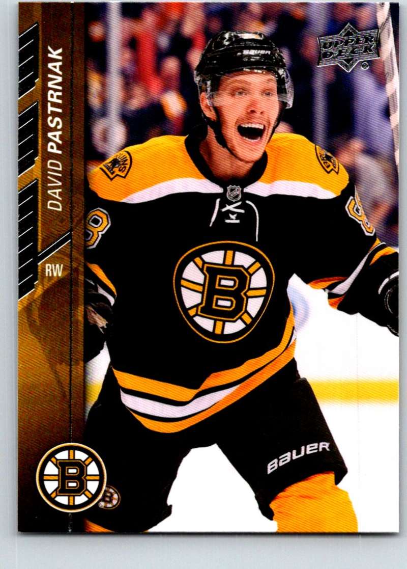 2015-16 Upper Deck #16 David Pastrnak Mint  Image 1