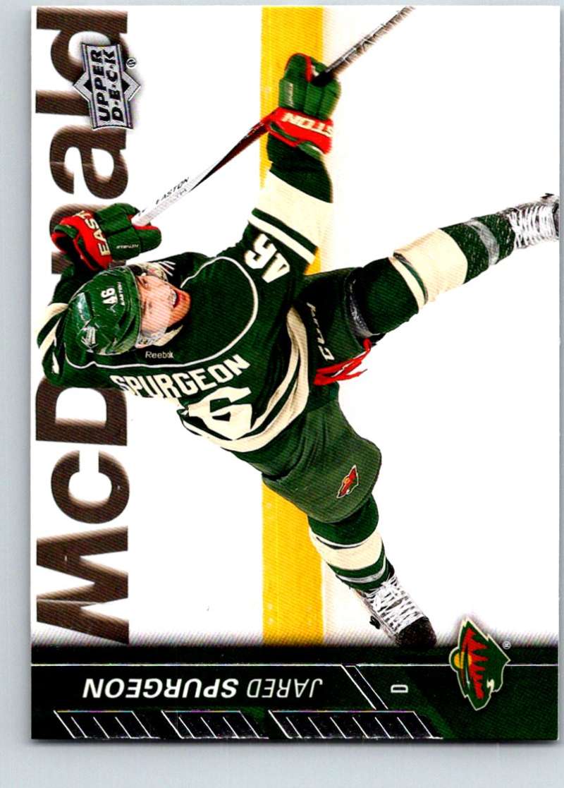2015-16 Upper Deck #89 Jared Spurgeon Mint  Image 1
