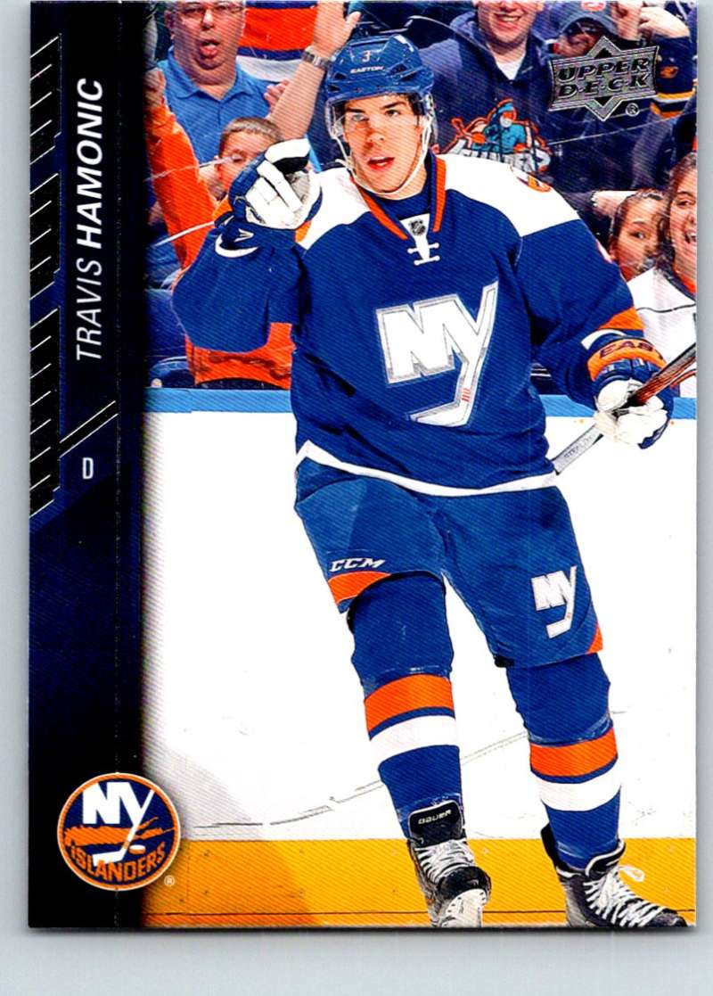 2015-16 Upper Deck #123 Travis Hamonic Mint  Image 1