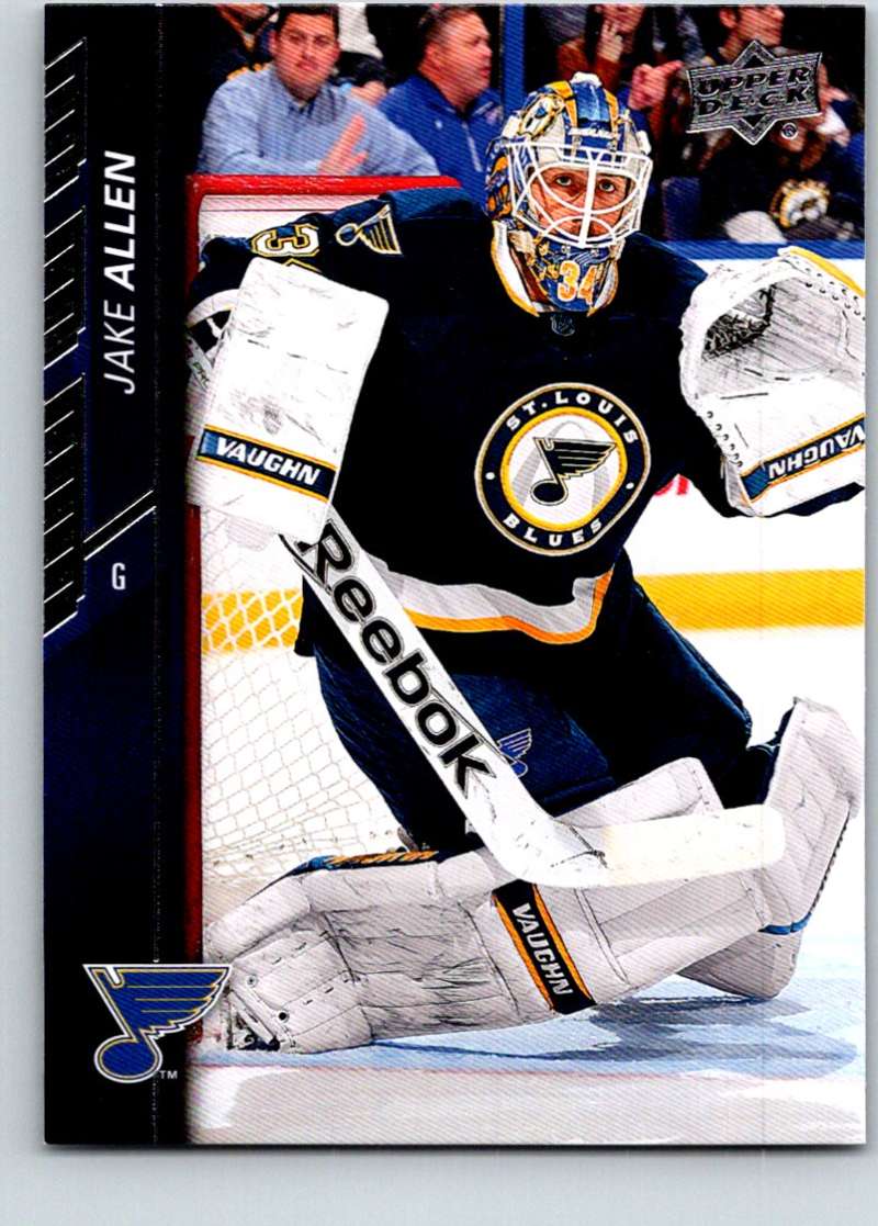 2015-16 Upper Deck #160 Jake Allen Mint  Image 1