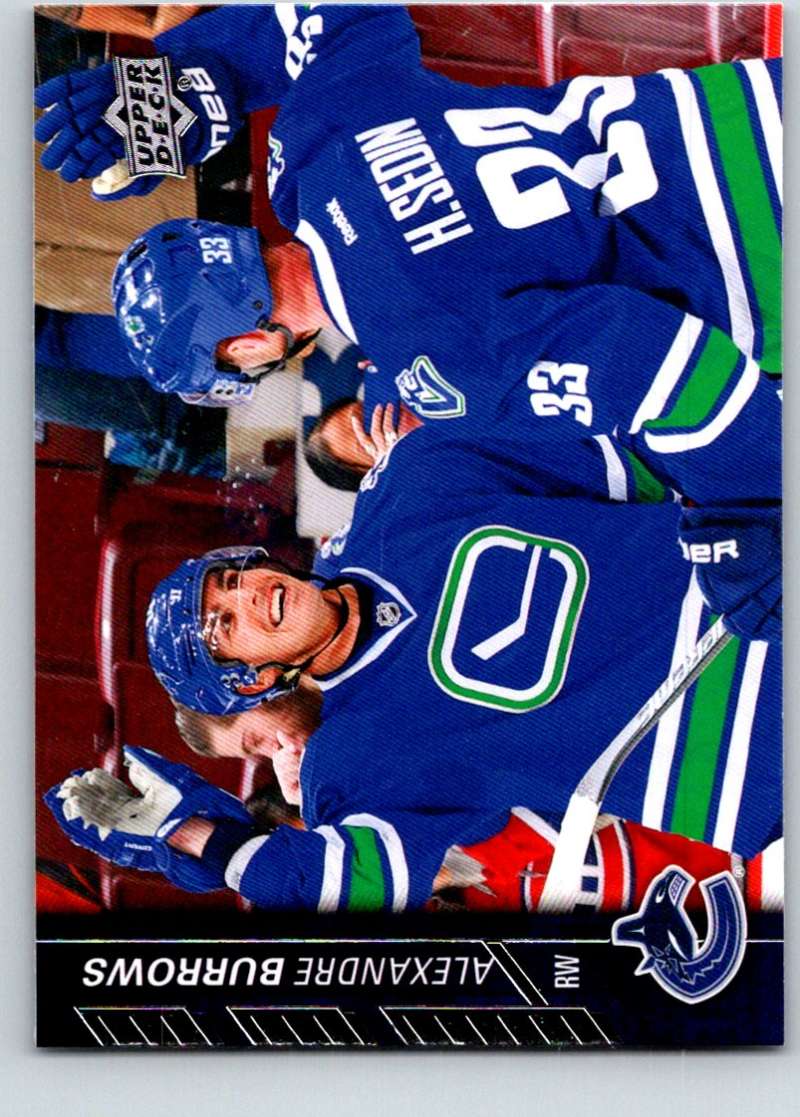 2015-16 Upper Deck #180 Alexandre Burrows Mint  Image 1