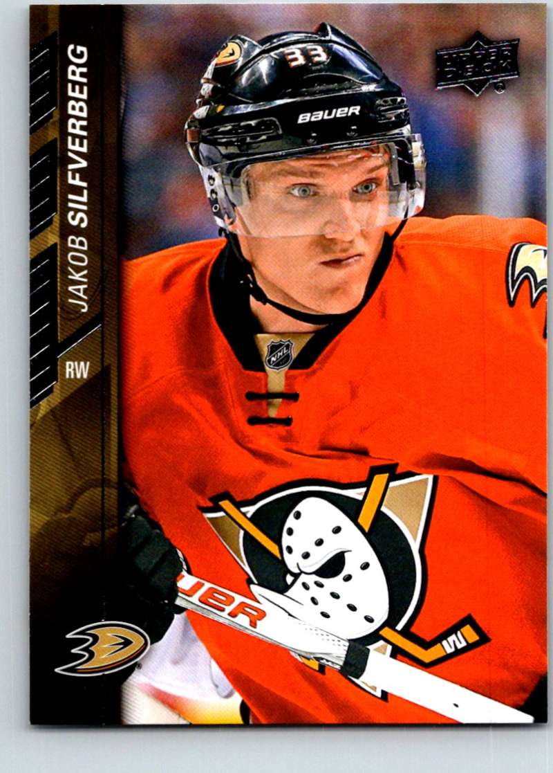 2015-16 Upper Deck #255 Jakob Silfverberg Mint  Image 1