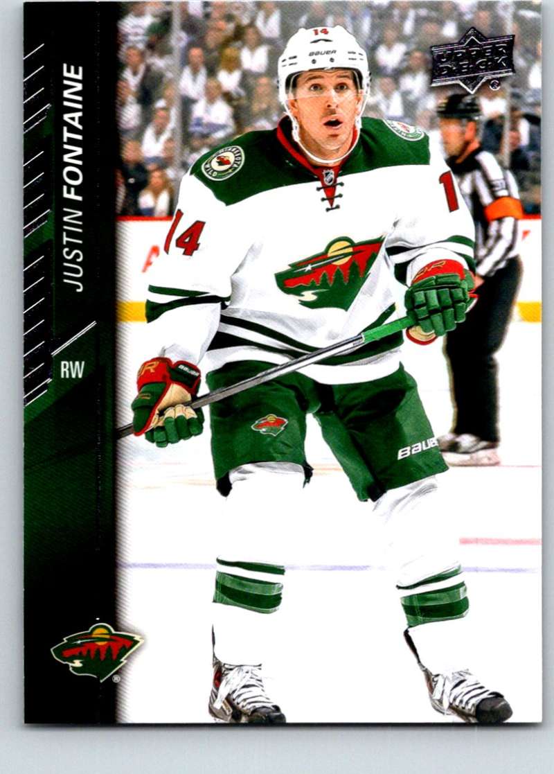2015-16 Upper Deck #345 Justin Fontaine Mint  Image 1