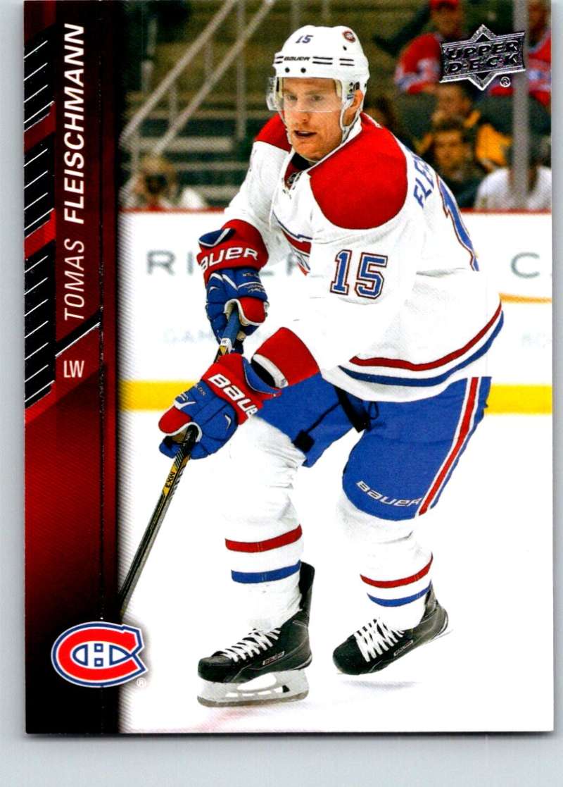 2015-16 Upper Deck #354 Tomas Fleischmann Mint  Image 1