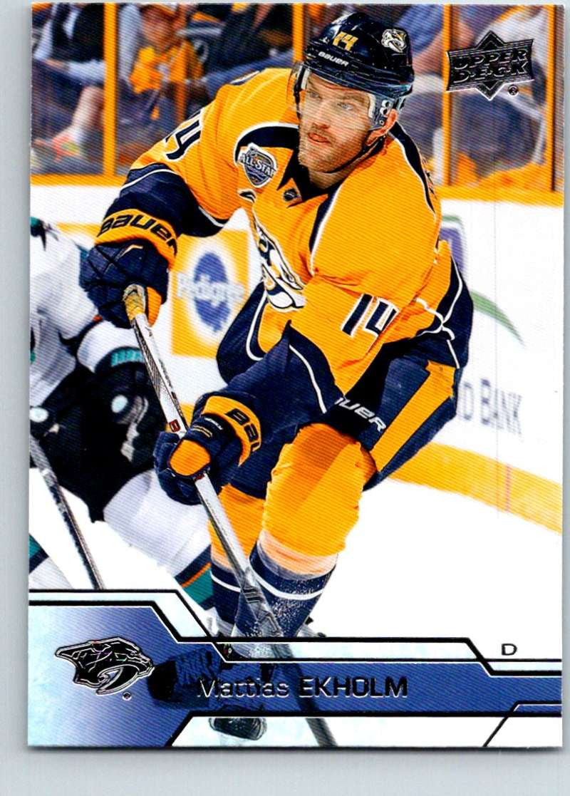 2016-17 Upper Deck #107 Mattias Ekholm Mint