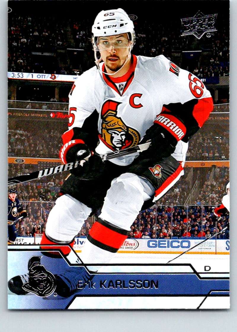 2016-17 Upper Deck #133 Erik Karlsson Mint  Image 1
