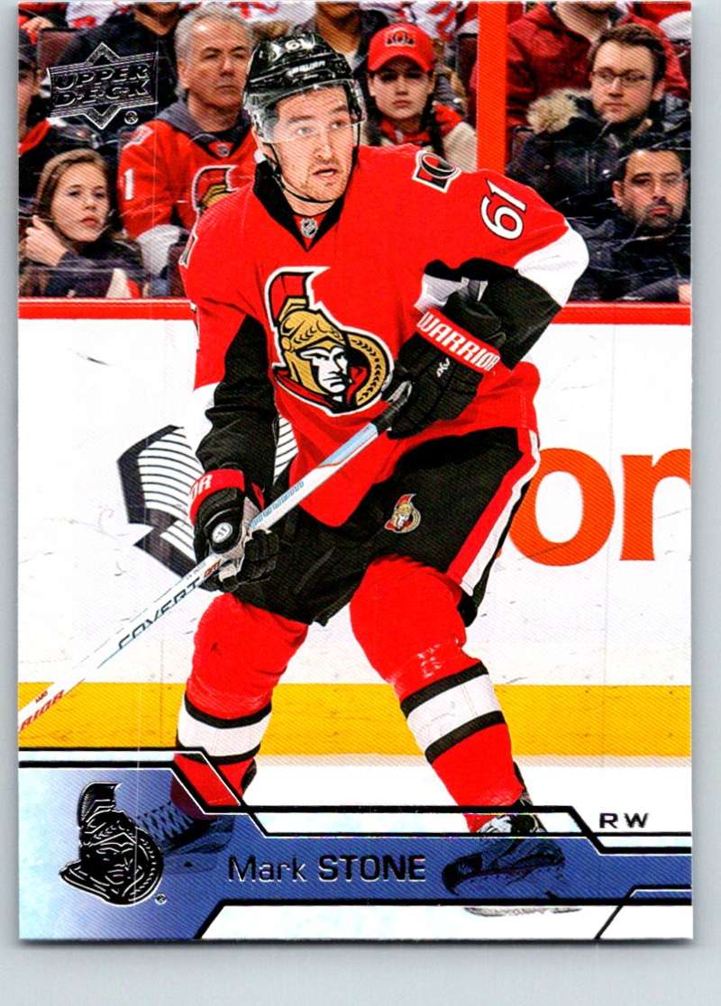 2016-17 Upper Deck #134 Mark Stone Mint  Image 1