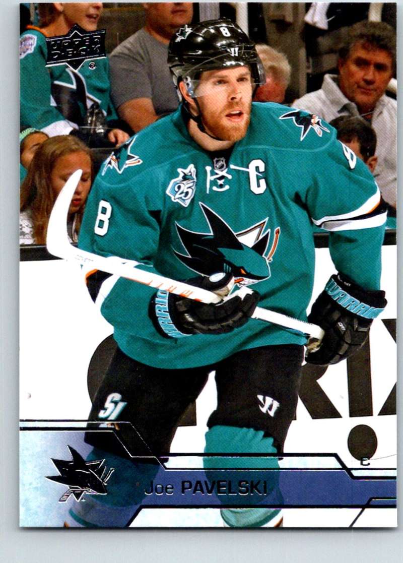 2016-17 Upper Deck #150 Joe Pavelski Mint  Image 1