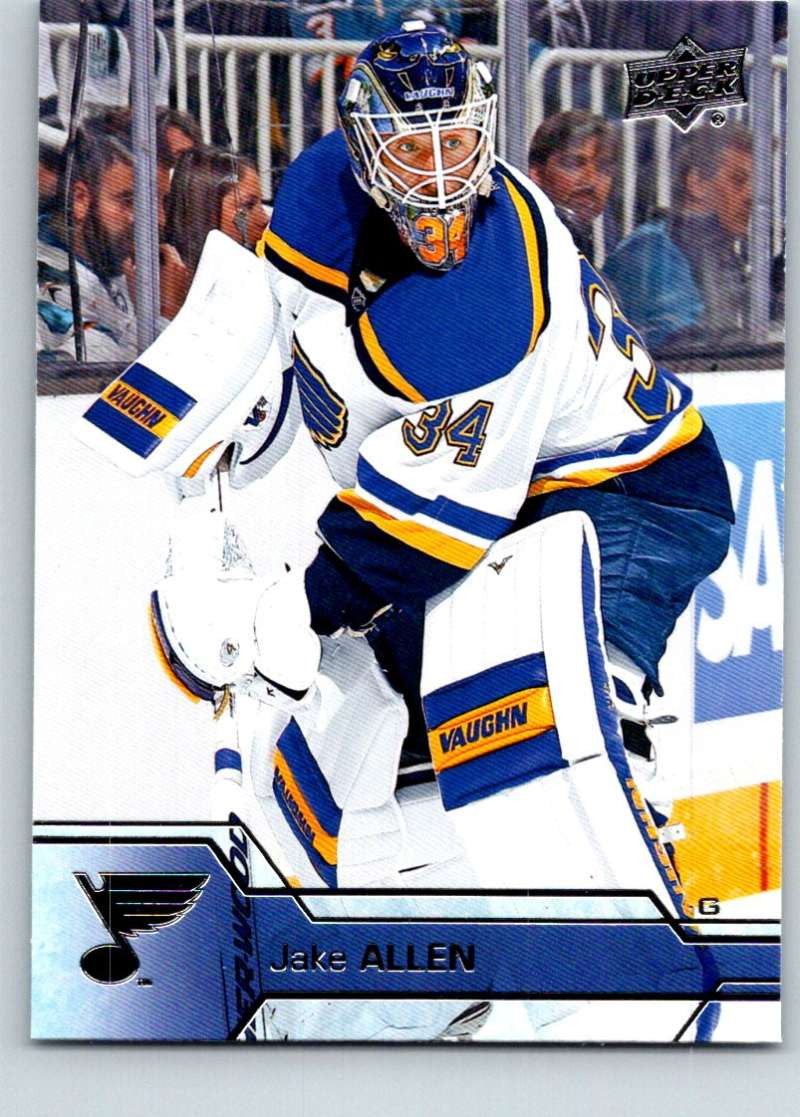 2016-17 Upper Deck #157 Jake Allen Mint