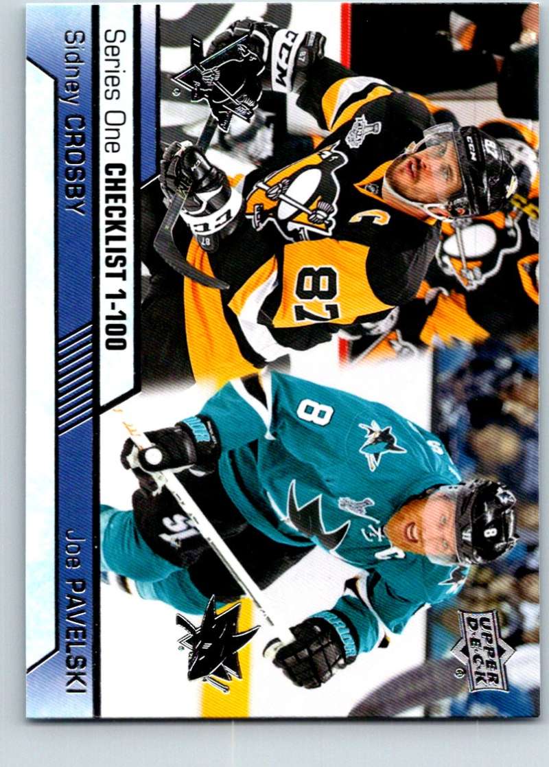 2016-17 Upper Deck #199 Sidney Crosby/Joe Paveiski Mint  Image 1