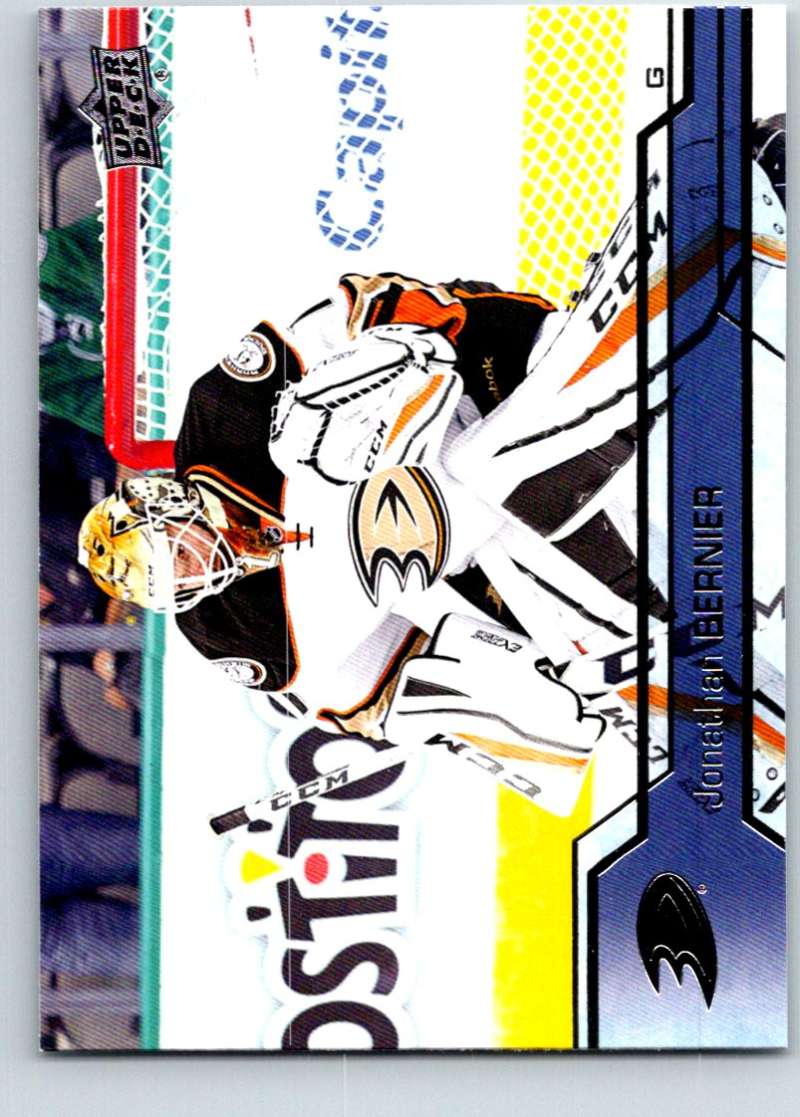 2016-17 Upper Deck #256 Jonathan Bernier Mint  Image 1