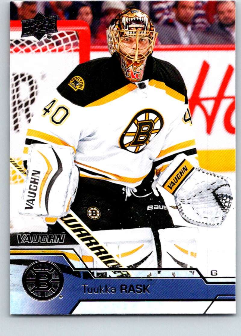 2016-17 Upper Deck #265 Tuukka Rask Mint  Image 1