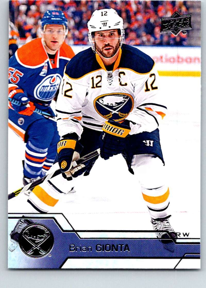 2016-17 Upper Deck #272 Brian Gionta Mint  Image 1