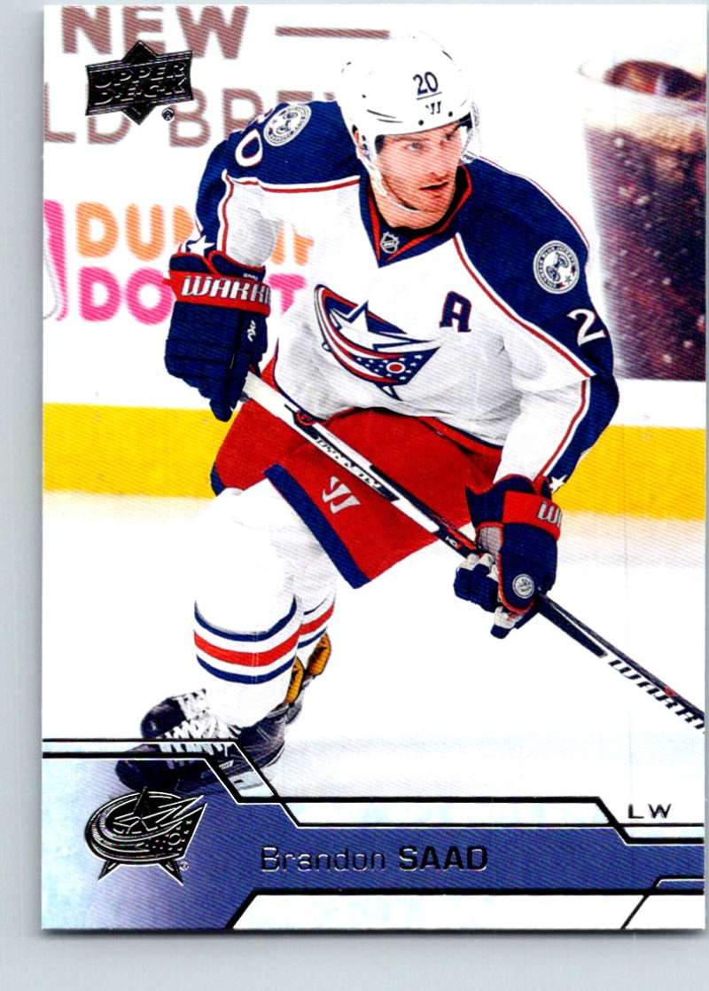2016-17 Upper Deck #304 Brandon Saad Mint  Image 1
