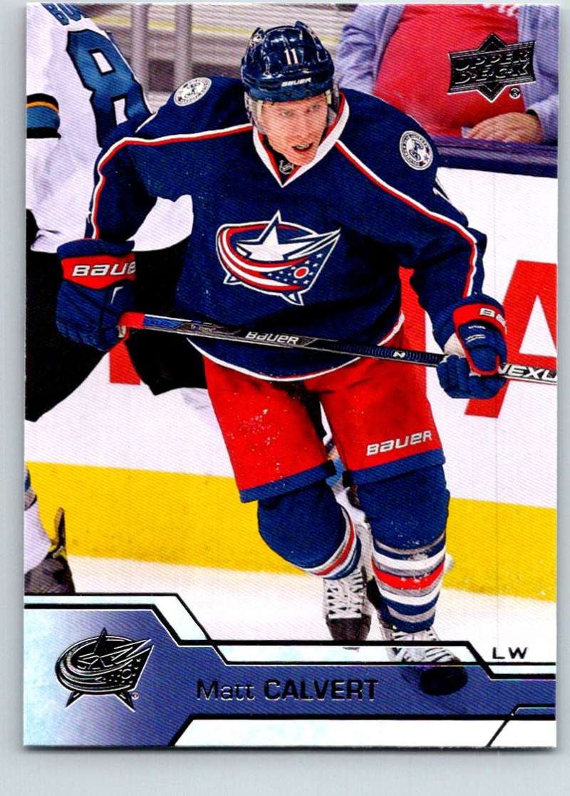 2016-17 Upper Deck #308 Matt Calvert Mint  Image 1