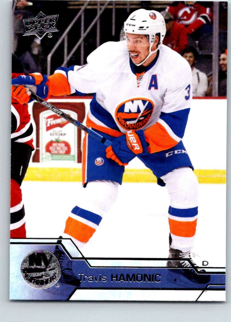 2016-17 Upper Deck #368 Travis Hamonic Mint  Image 1