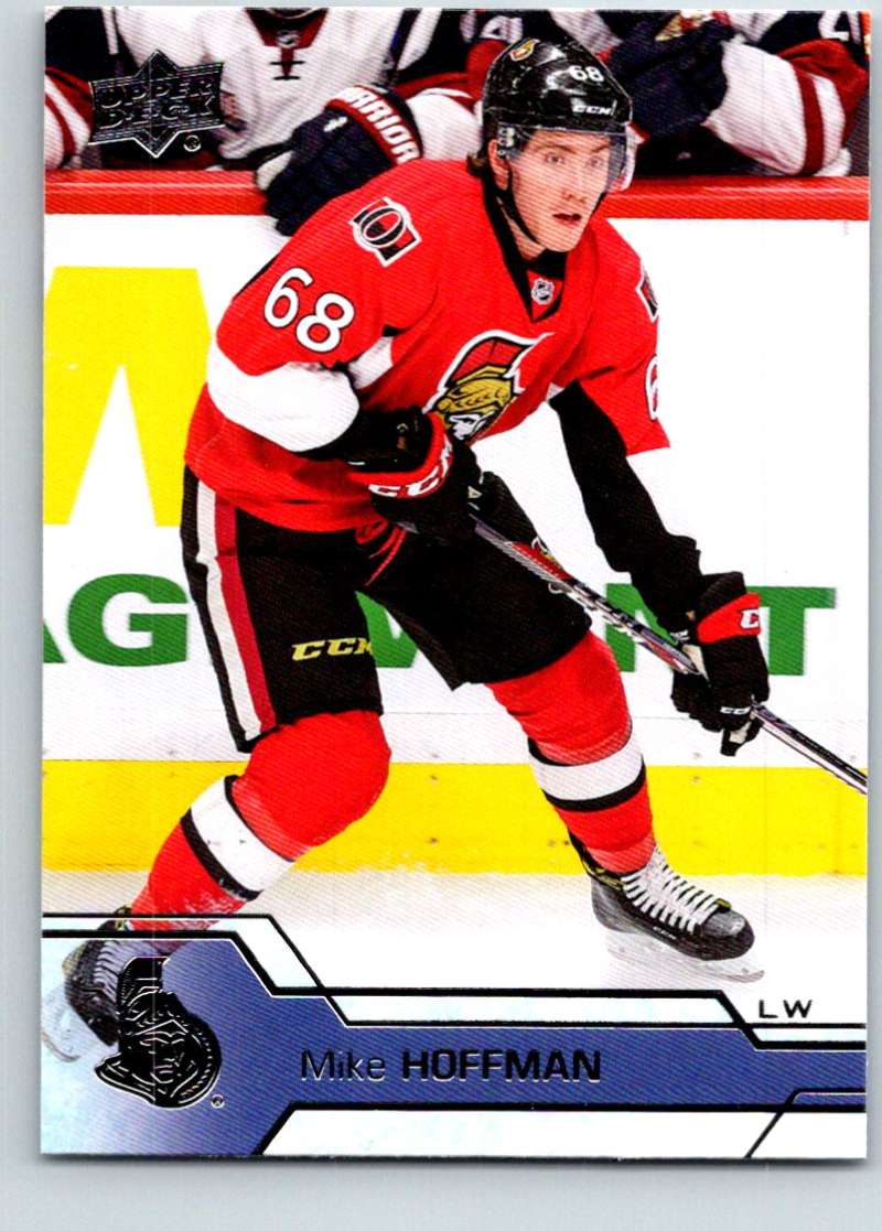 2016-17 Upper Deck #383 Mike Hoffman Mint  Image 1