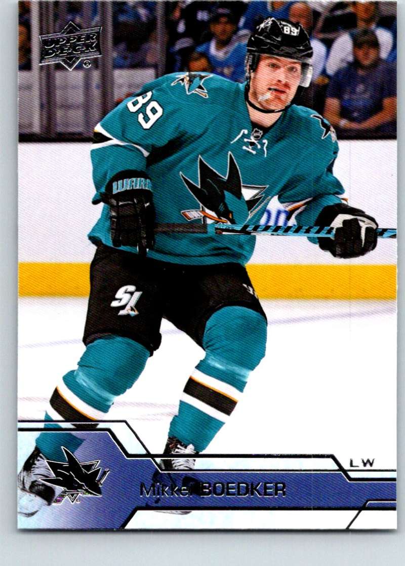 2016-17 Upper Deck #400 Mikkel Boedker Mint  Image 1
