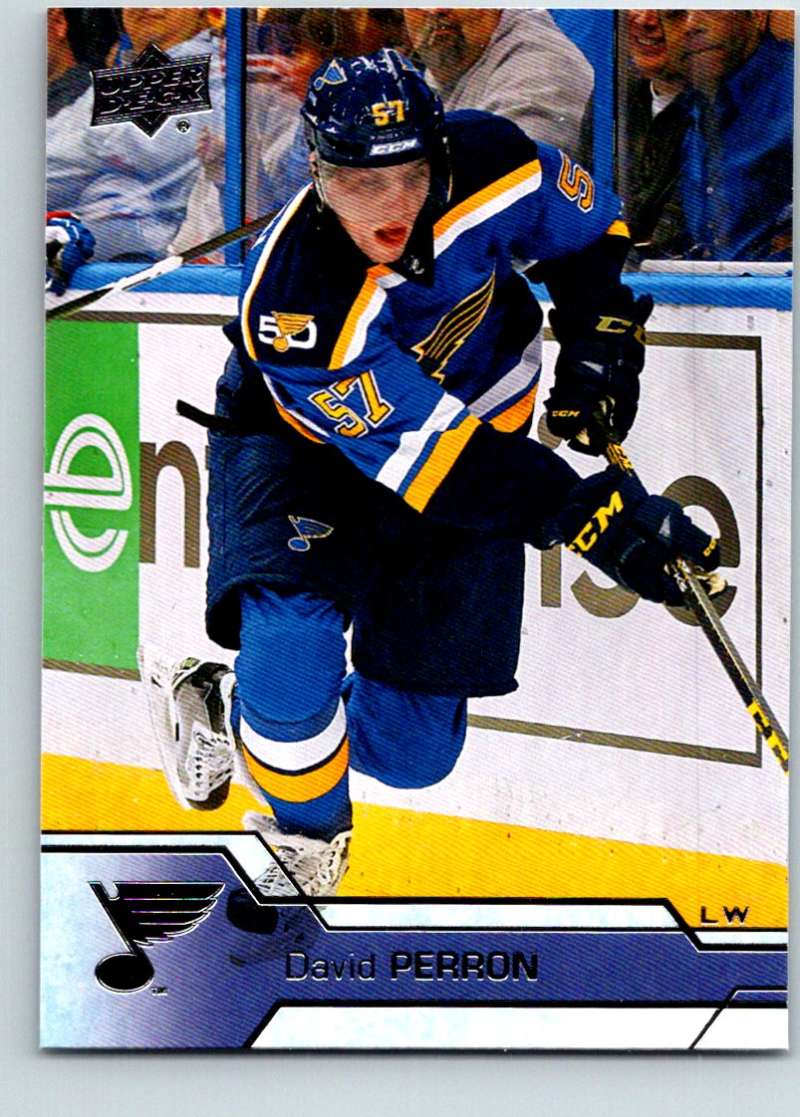 2016-17 Upper Deck #408 David Perron Mint  Image 1