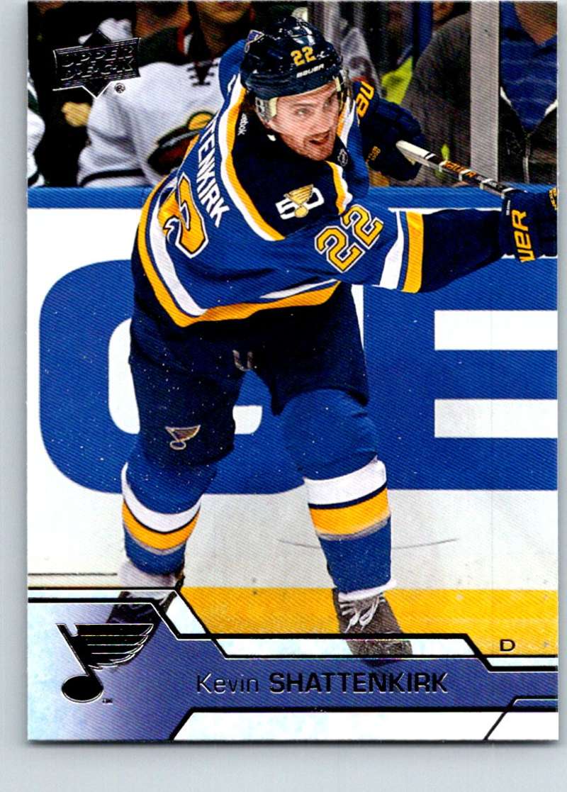 2016-17 Upper Deck #412 Kevin Shattenkirk Mint  Image 1