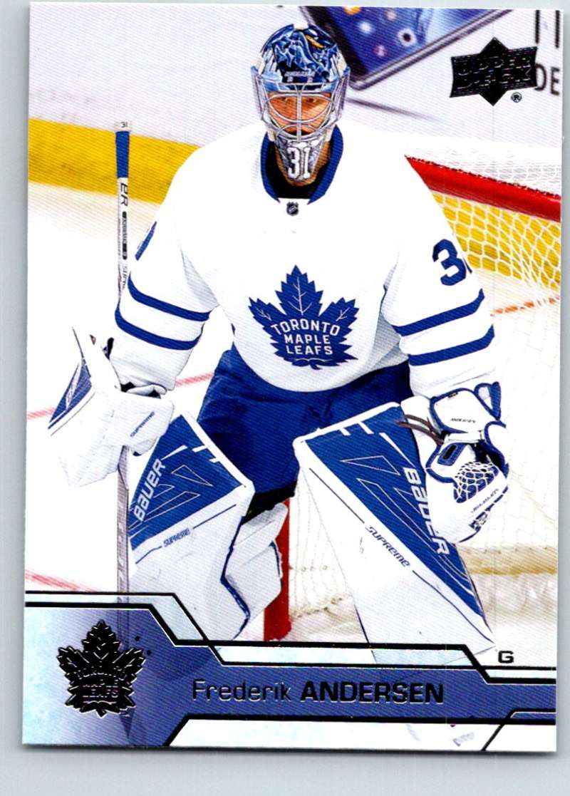 2016-17 Upper Deck #421 Frederik Andersen Mint  Image 1