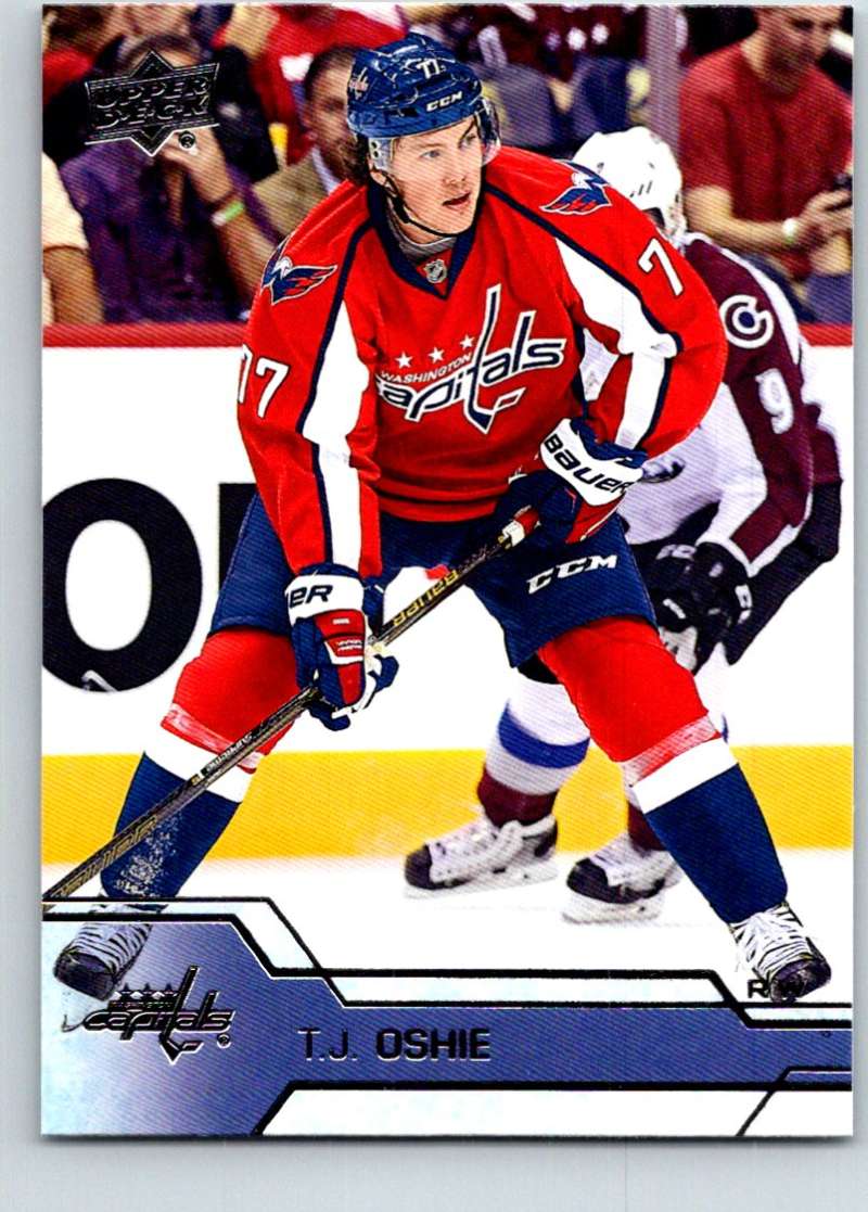 2016-17 Upper Deck #439 T.J. Oshie Mint  Image 1