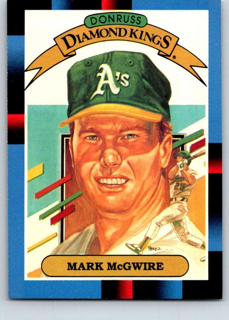 1988 Donruss #1 Mark McGwire DK Mint  Image 1