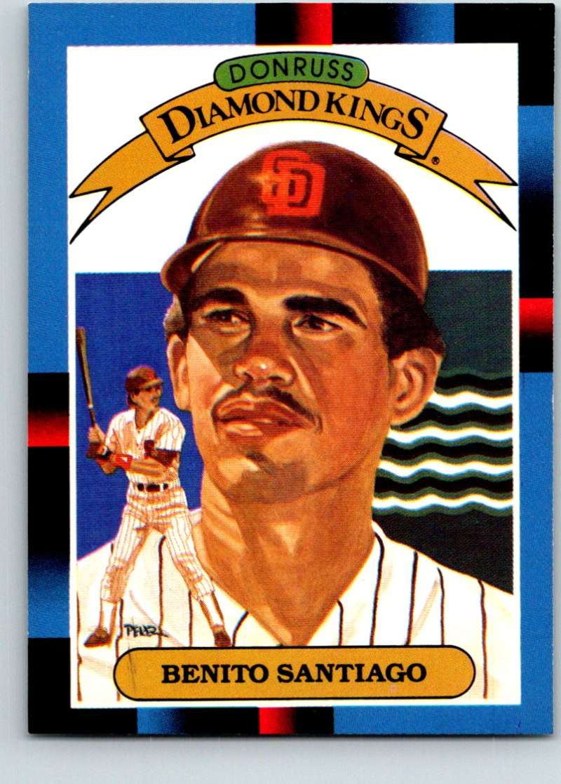 1988 Donruss #3 Benito Santiago DK Mint  Image 1