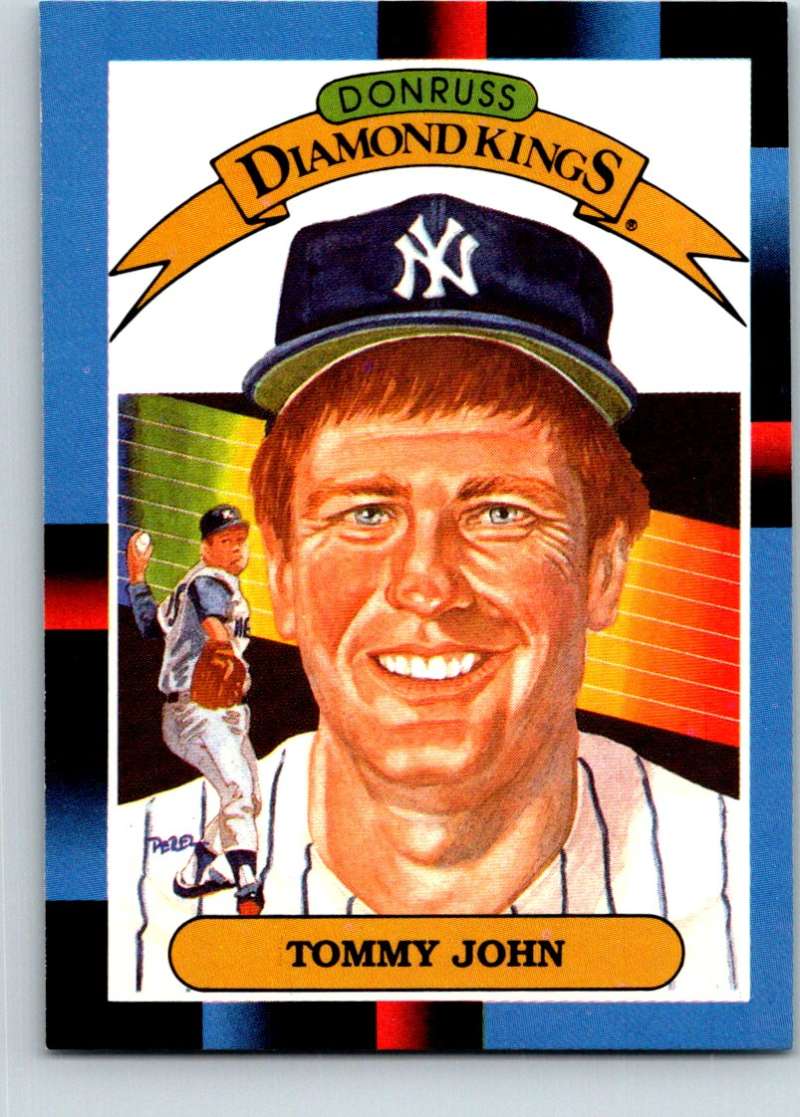 1988 Donruss #17 Tommy John DK Mint  Image 1