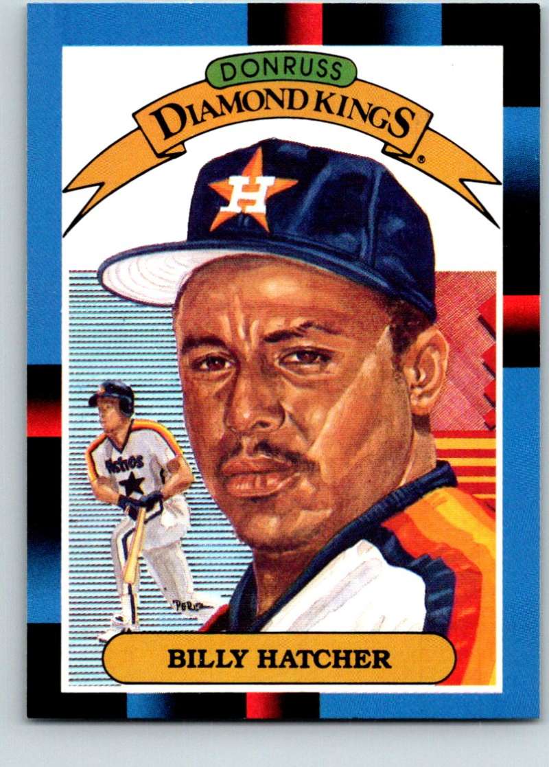 1988 Donruss #23 Billy Hatcher DK Mint  Image 1