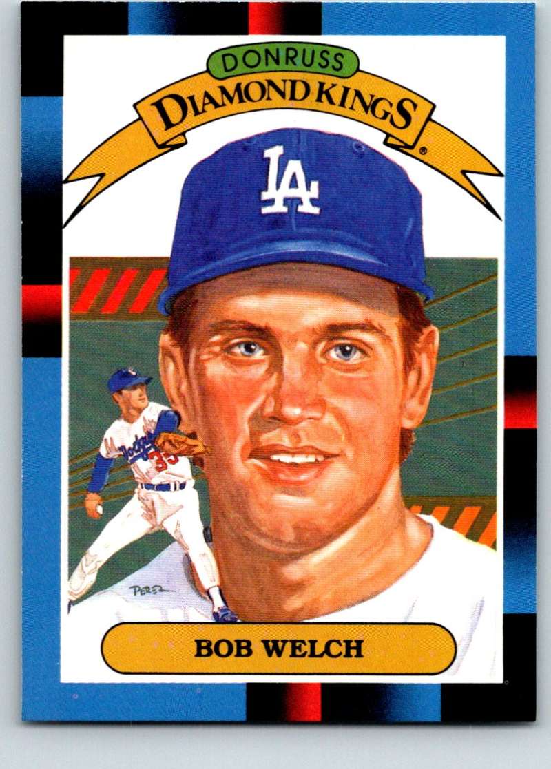 1988 Donruss #24 Bob Welch DK Mint  Image 1