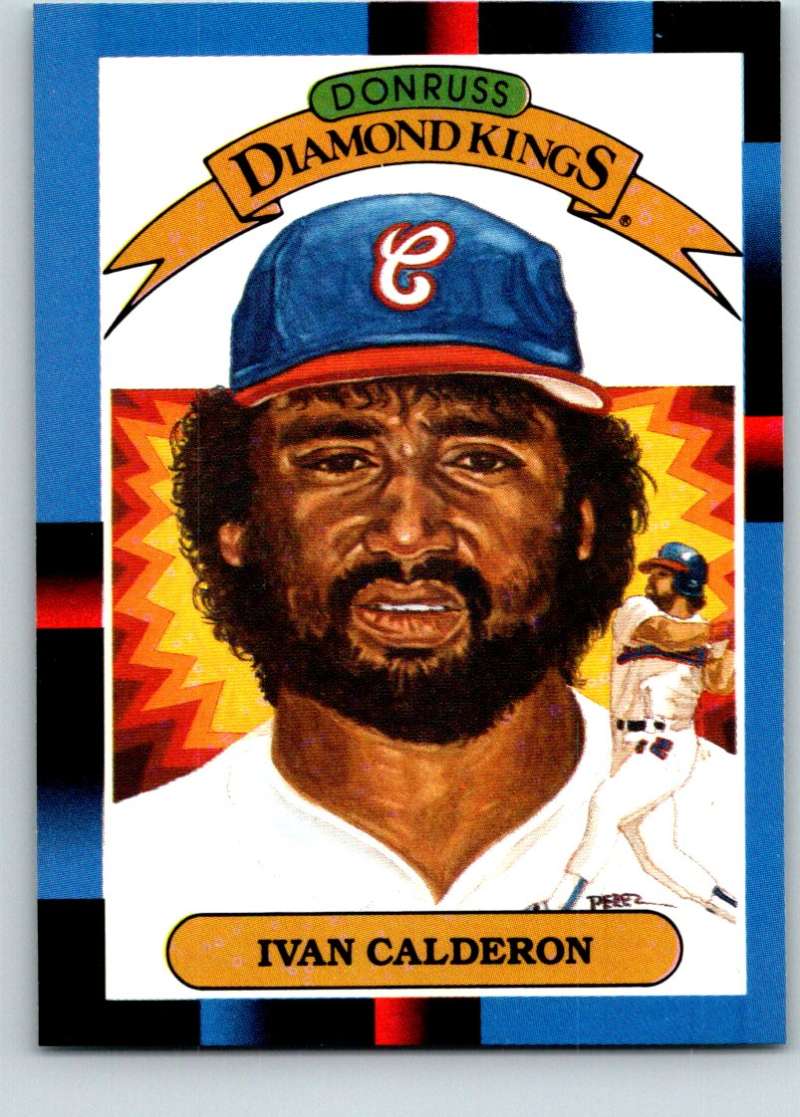 1988 Donruss #25 Ivan Calderon DK Mint  Image 1
