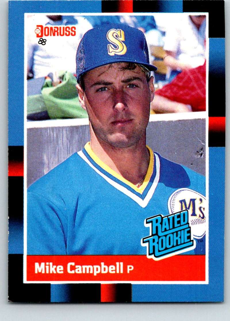 1988 Donruss #30 Mike Campbell Mint RC Rookie Image 1