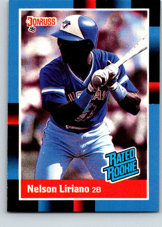1988 Donruss #32 Nelson Liriano RR/ Mint RC Rookie Image 1