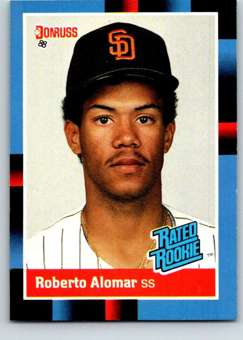 1988 Donruss #34 Roberto Alomar Mint RC Rookie