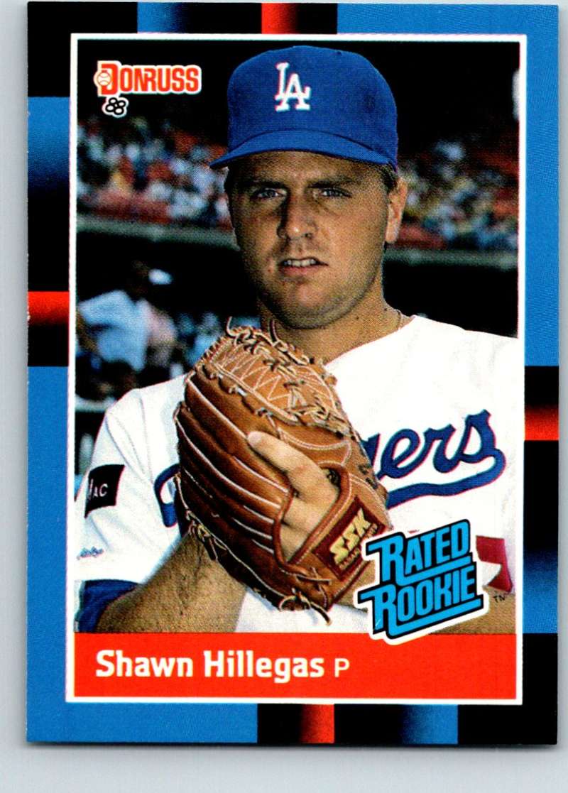 1988 Donruss #35 Shawn Hillegas RR/ Mint RC Rookie Image 1