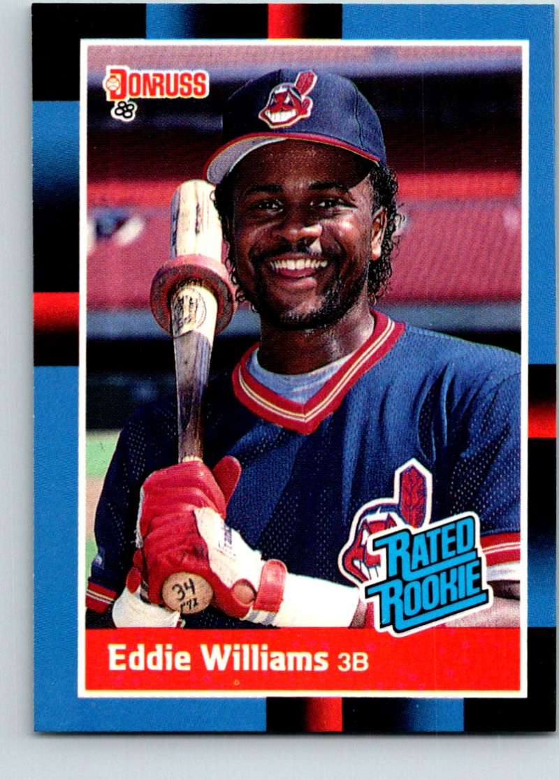 1988 Donruss #46 Eddie Williams Mint RC Rookie Image 1