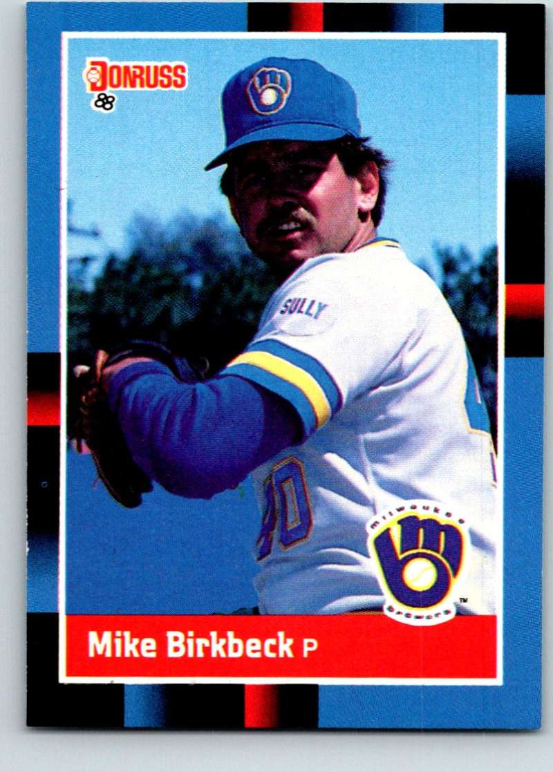 1988 Donruss #49 Mike Birkbeck Mint  Image 1