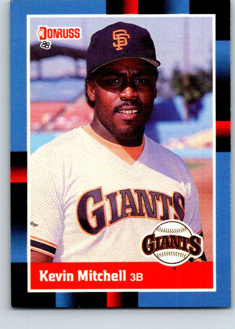 1988 Donruss #66 Kevin Mitchell Mint  Image 1