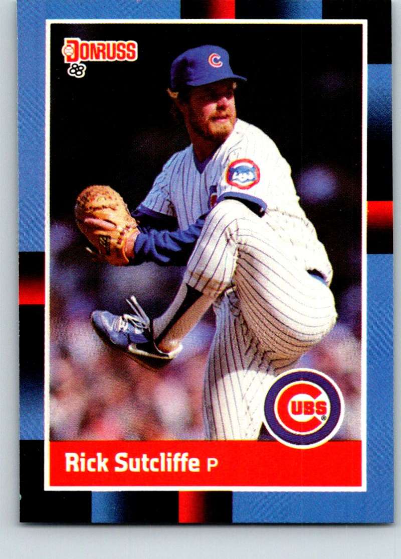 1988 Donruss #68 Rick Sutcliffe Mint  Image 1